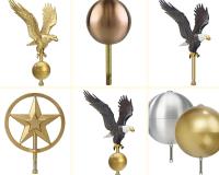 Buy Flagpole Ornaments and Flag Pole Toppers image 1